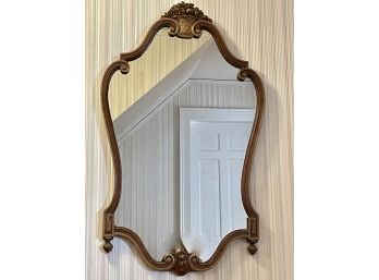 Louis XV Ornate Satin Wood Mirror 28' X '46