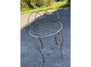 Little Metal Plant Stand/seat