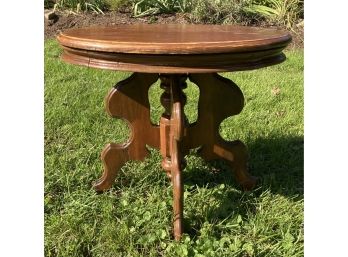Oval Side  Pine Table