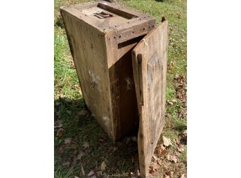 Vintage Wooden Shipping Crate