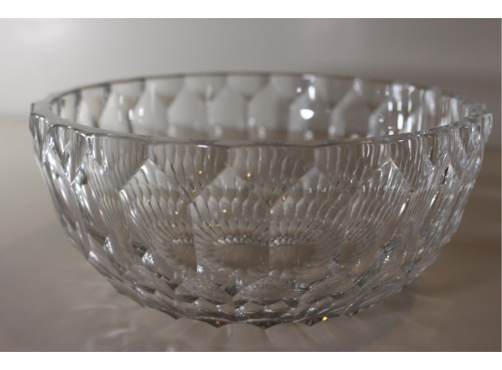 Round Crystal Bowl - 8 Wide