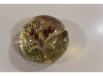 Antique Paperweight - Floral
