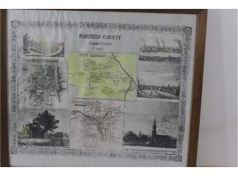 Fairfield County Map Print