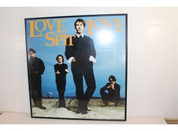 Large Love Spit Love Record Promo Poster