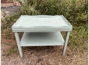 Turquoise Side Table