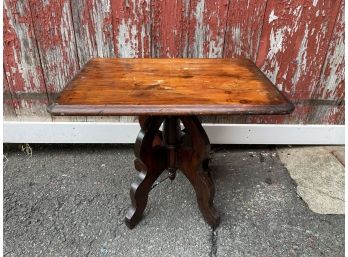 Rustic Pine Side Table