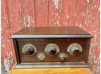 Silvertone Antique Radio Box