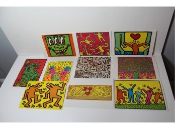 Cool Postcard Group 5 Keith Haring & His Art (10)