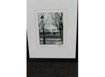 Wonderful Paris Park & Tower - Photo Print By Martin Roberts - Signed