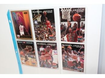 45 NBA Cards Including 7 Jordans