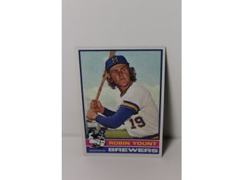 1976 Robin Yount Topps Baseball