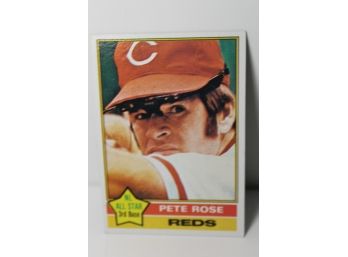 1976 Topps Baseball Pete Rose