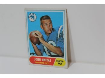 1968 Johnny Unitas Card
