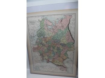 1882 Black's General Atlas - Russia In Europe