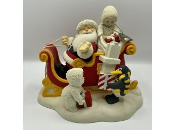 Snowbabies ~ Santa Claus Is Comin To Town ~ W/box