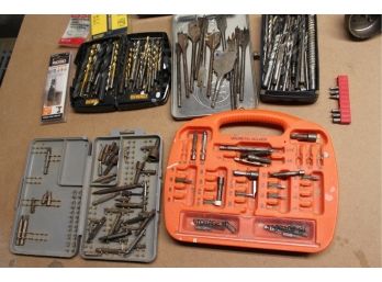 Lot Of Assorted Drill And Router Bits