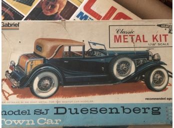 Vintage Metal Model Car Unused