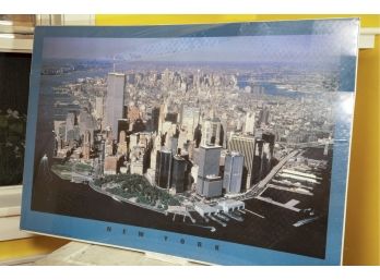Vintage Poster Of New York City 24 X 36 In