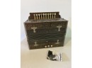 Beaver Brand Accordion With Photo Of Man Playing It