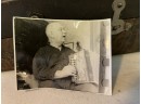 Beaver Brand Accordion With Photo Of Man Playing It