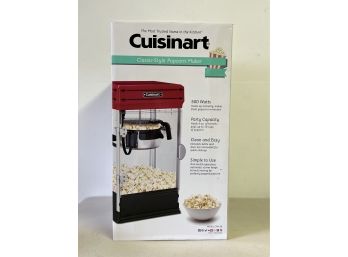 Brand New Cuisinart Classic-Style Popcorn Maker