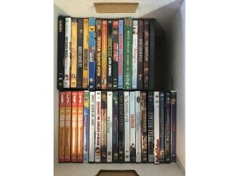 DVD Collection Including Original Star Trek, Disney Movies & More