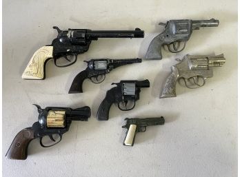 Vintage Cap Gun Collection Including Hubley, Mattel & More!