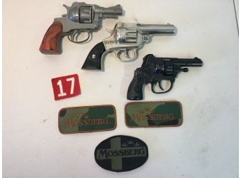 Vintage Cap Gun & Gun Patch Collection