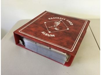 Vintage Baseball Card Album LOADED With Cards