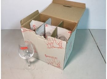 Set Of 6 Brand New Spiegelau Wine Glasses