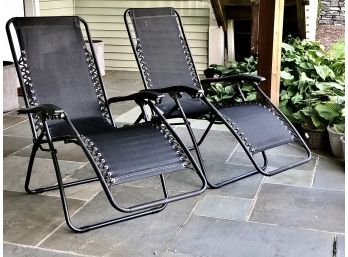 Pair Of Anti-Gravity Chairs