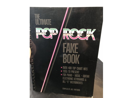 BOOK: The Ultimate Pop Rock Fake Book