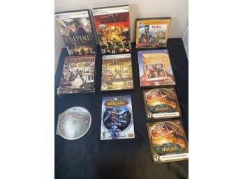 Collection Of Game CDs And DVD