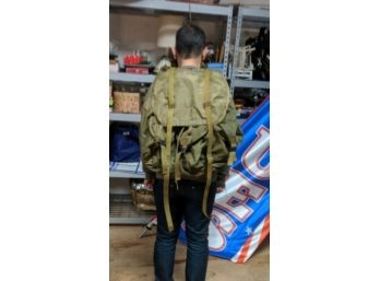 US ARMY Issued Green Nylon Field/ Back -  Pack
