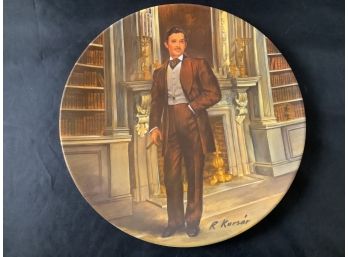 A Fine Commemorative Plate From The Gone WithThe Wind Collection By The Edwin M. Knowles Company. 1981. NIB.