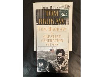 Three, Tom Brokaw, Dust-jacketed Hardcover Books About The Greatest Generation