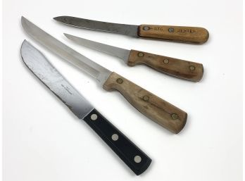Kitchen Knife Lot (8' Longest Blade And 4 3/4' Shortest)