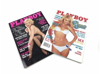 6 Of 22 (2 Piece) Lots Vintage Playboy Magazine