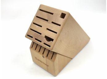 Wusthof Solid Wood Block Knife Cubby
