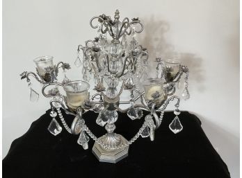 Gorgeous Candelabra With Crystals