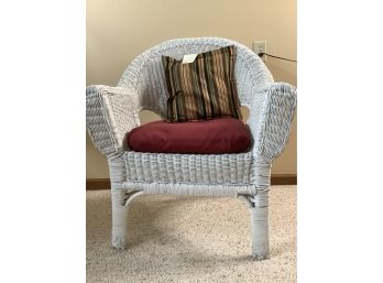 Wicker Arm Chair #2