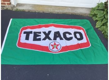 HUGE Vintage Texaco Flag