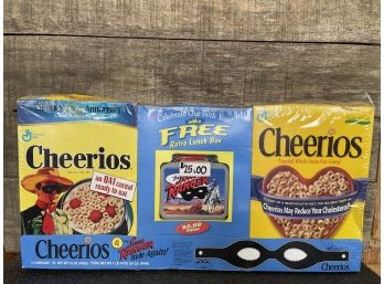 60th Year Retro Cheerio Set With Lone Ranger Lunch Box