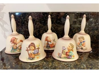 Goebel Hummel Annual Bell Collection - Set Of 5