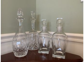 Four Decanters
