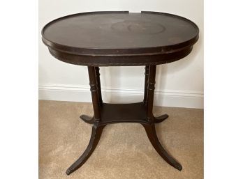 Oval Parlor Table