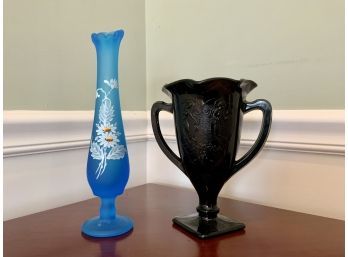 Two Vintage  Decor Vases