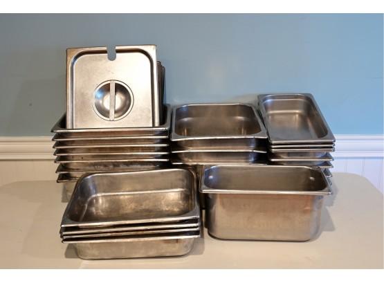 Assorted Half And Third Hotel Pans