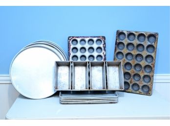 Pair Of 24 Count Muffin Pans And More