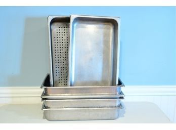 Stainless Steel Full Size 4' Hotel Pans